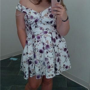 B Darlin floral formal dress